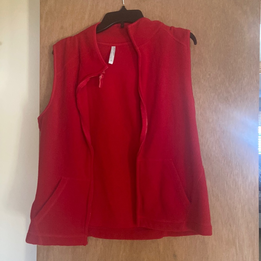 Red Old Navy vest